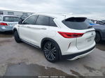 2021 Infiniti Qx50 Luxe White vin: 3PCAJ5BA5MF102356