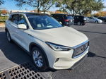 2021 Infiniti Qx50 Luxe White vin: 3PCAJ5BA5MF104768