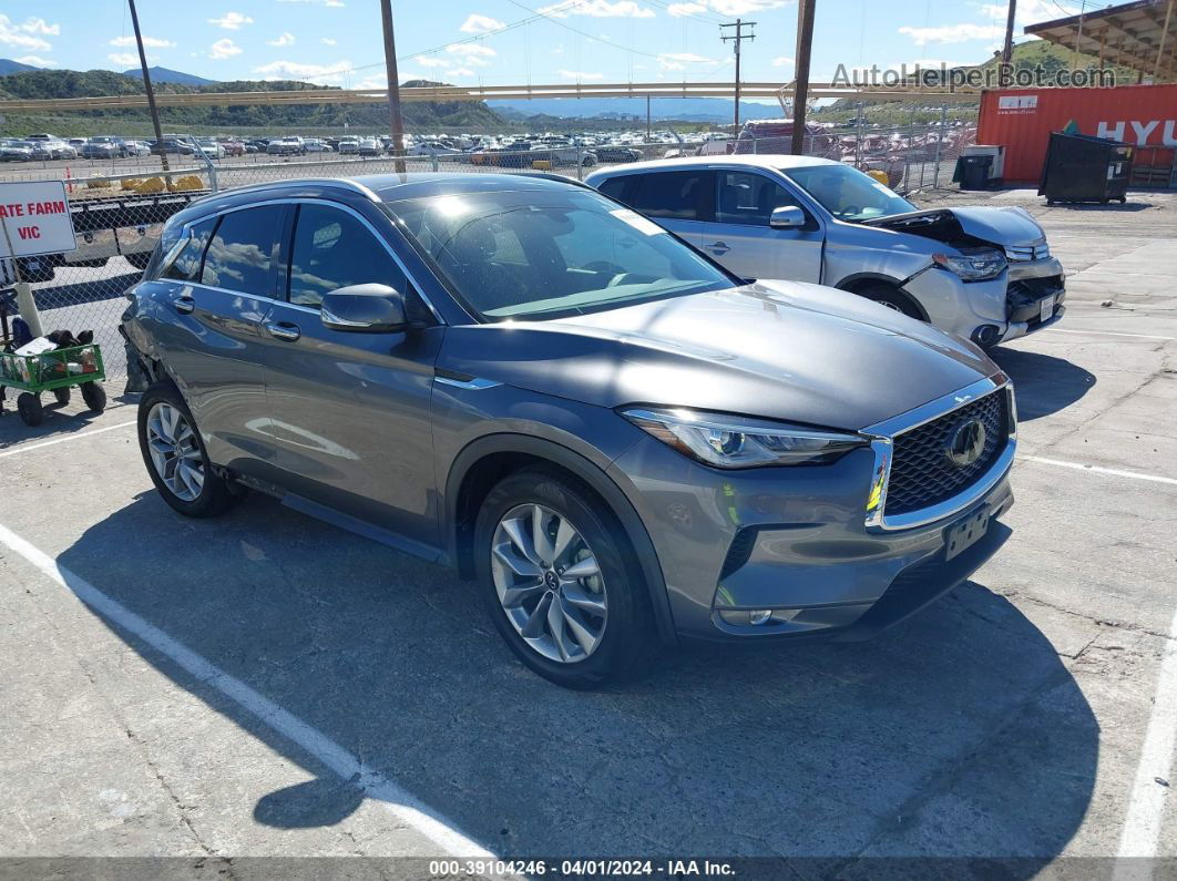 2021 Infiniti Qx50 Luxe Gray vin: 3PCAJ5BA5MF108965