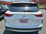 2021 Infiniti Qx50 Luxe White vin: 3PCAJ5BA5MF118038