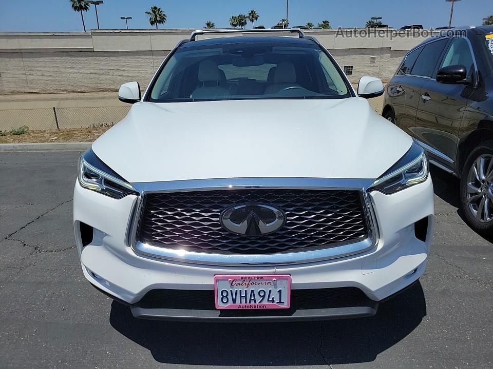 2021 Infiniti Qx50 Luxe Белый vin: 3PCAJ5BA5MF118038