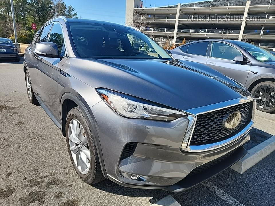 2021 Infiniti Qx50 Luxe Gray vin: 3PCAJ5BA6MF106142