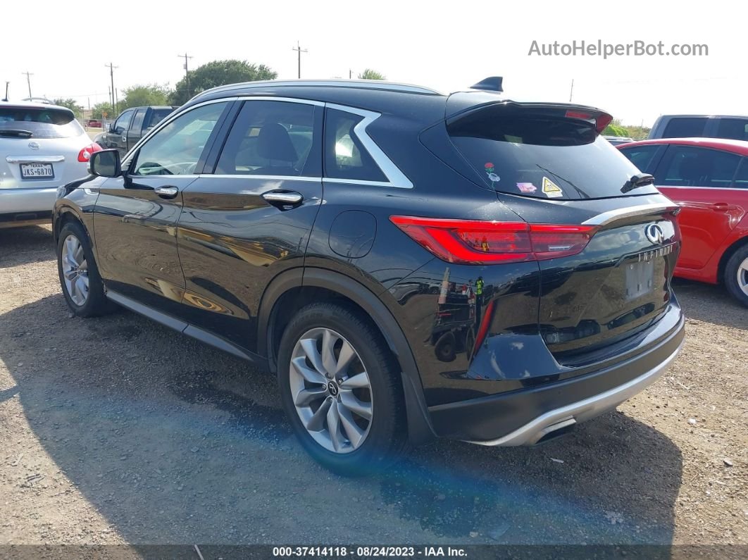 2021 Infiniti Qx50 Luxe Black vin: 3PCAJ5BA6MF120283