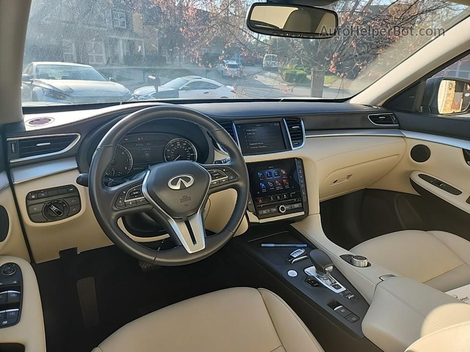 2021 Infiniti Qx50 Luxe Белый vin: 3PCAJ5BA7MF112659