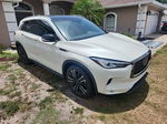 2021 Infiniti Qx50 Luxe White vin: 3PCAJ5BA7MF116730