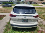 2021 Infiniti Qx50 Luxe White vin: 3PCAJ5BA7MF116730