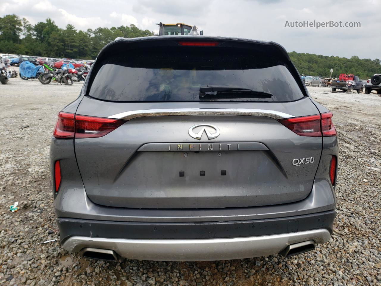 2021 Infiniti Qx50 Luxe Gray vin: 3PCAJ5BA7MF119403