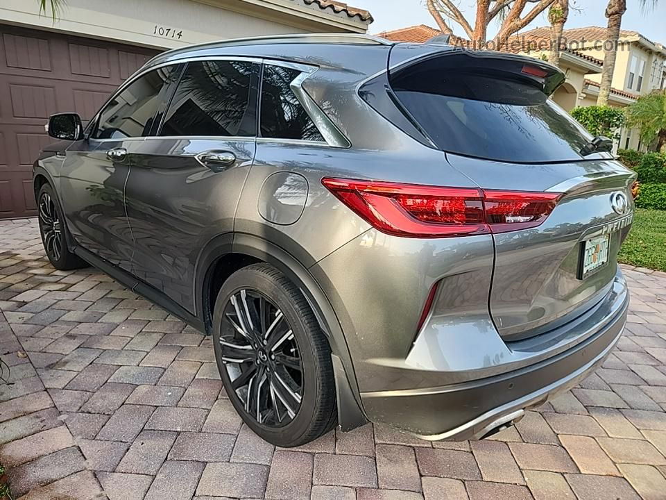 2021 Infiniti Qx50 Luxe Gray vin: 3PCAJ5BA8MF103162