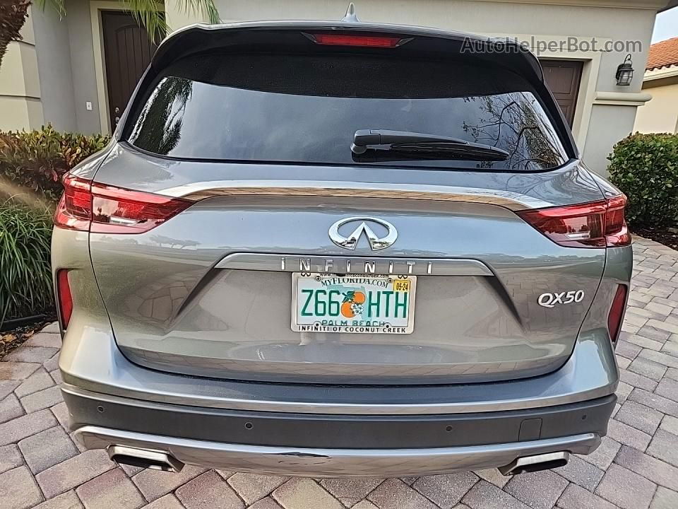 2021 Infiniti Qx50 Luxe Gray vin: 3PCAJ5BA8MF103162