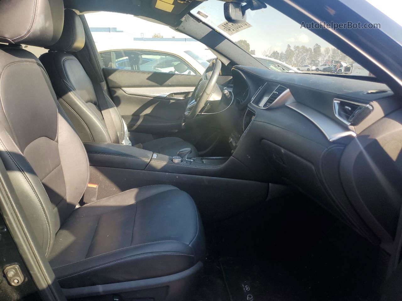 2021 Infiniti Qx50 Luxe Черный vin: 3PCAJ5BA8MF105302