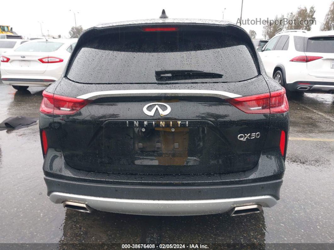 2021 Infiniti Qx50 Luxe Black vin: 3PCAJ5BA8MF125324