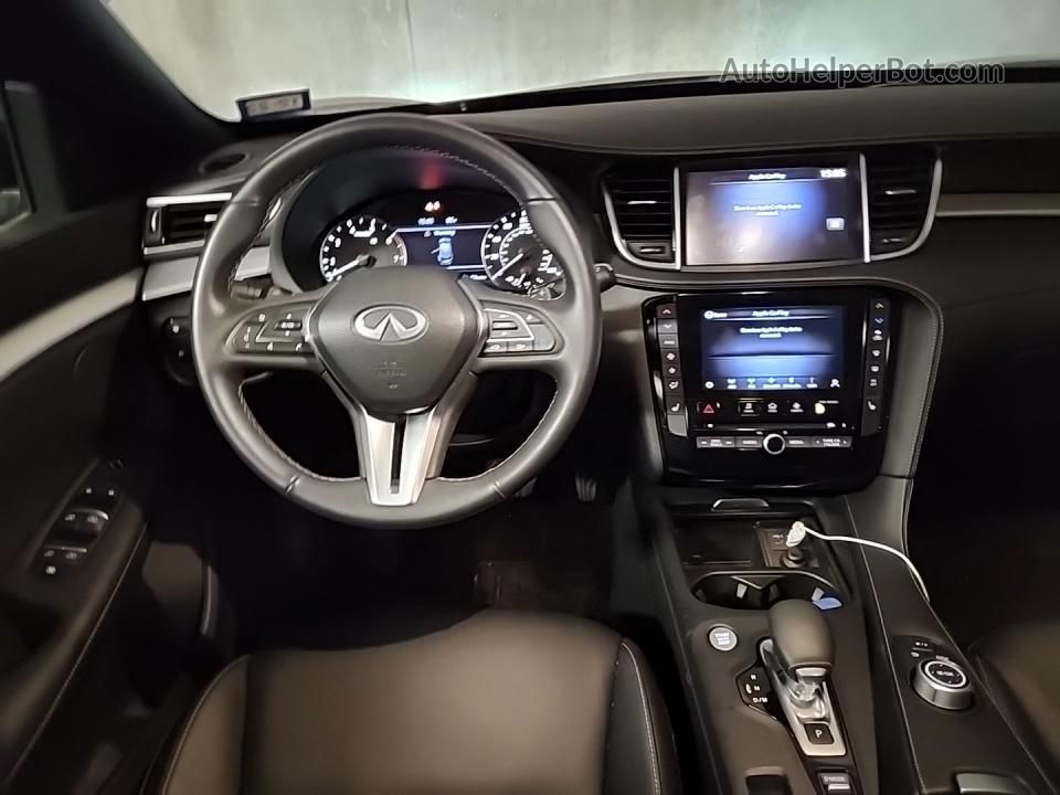 2021 Infiniti Qx50 Luxe Черный vin: 3PCAJ5BA9MF102201