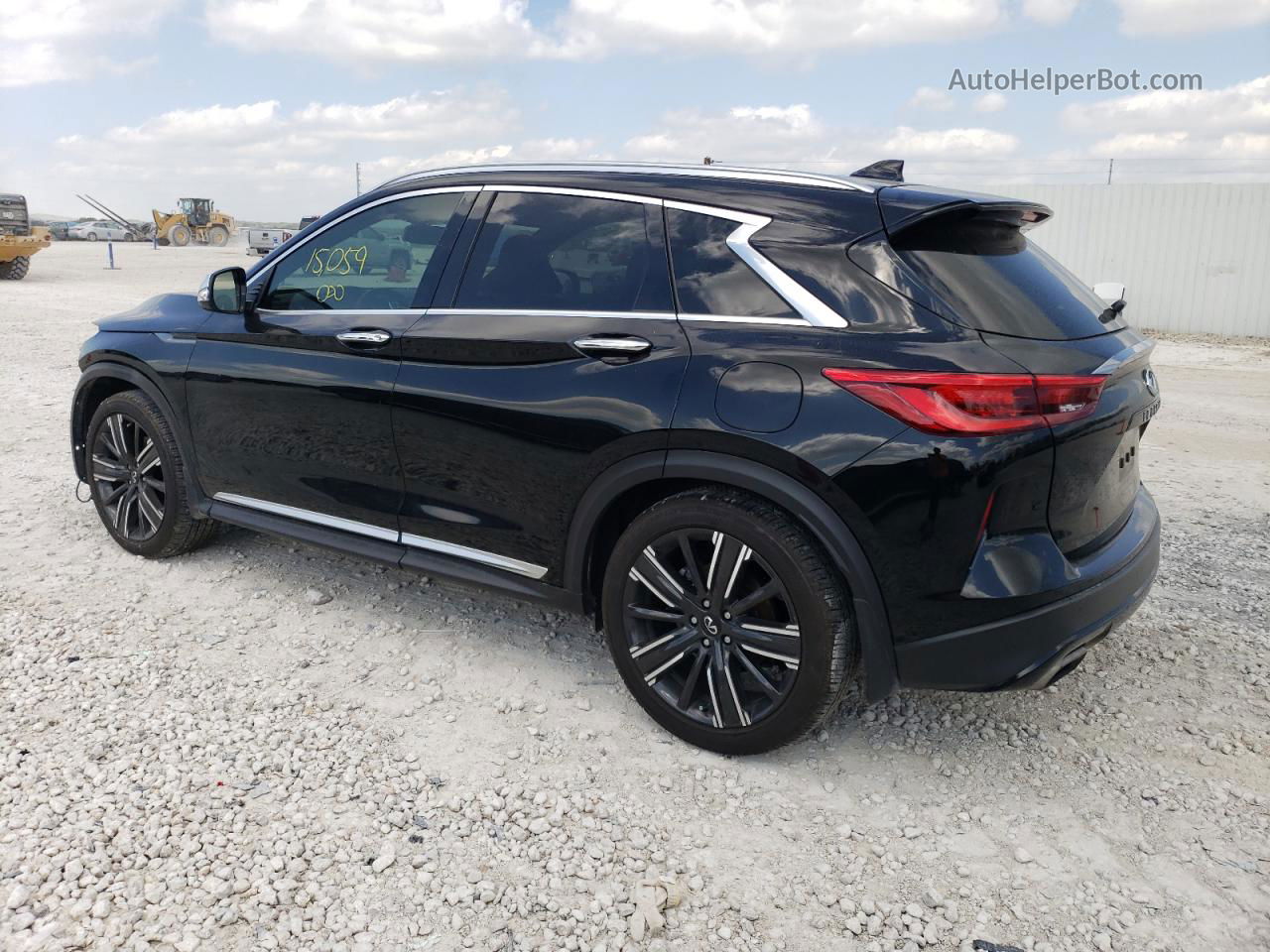 2021 Infiniti Qx50 Luxe Black vin: 3PCAJ5BA9MF102201