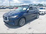 2021 Infiniti Qx50 Luxe Темно-синий vin: 3PCAJ5BA9MF104269