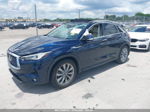 2021 Infiniti Qx50 Luxe Dark Blue vin: 3PCAJ5BA9MF104269