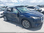 2021 Infiniti Qx50 Luxe Dark Blue vin: 3PCAJ5BA9MF104269