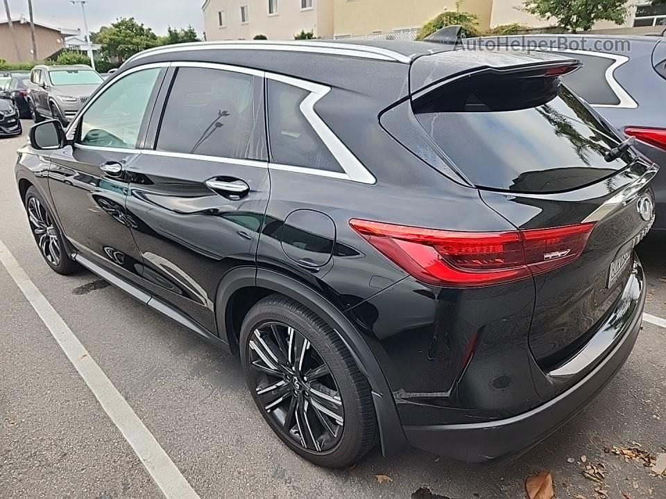 2021 Infiniti Qx50 Luxe Black vin: 3PCAJ5BA9MF116258