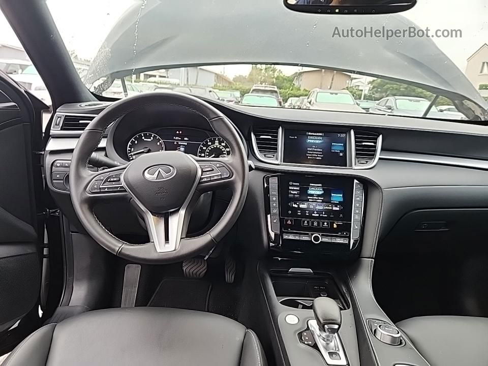 2021 Infiniti Qx50 Luxe Черный vin: 3PCAJ5BA9MF116258