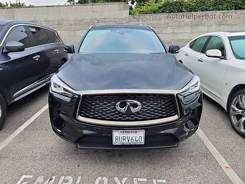 2021 Infiniti Qx50 Luxe Black vin: 3PCAJ5BA9MF116258