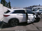 2021 Infiniti Qx50 Luxe White vin: 3PCAJ5BA9MF116535