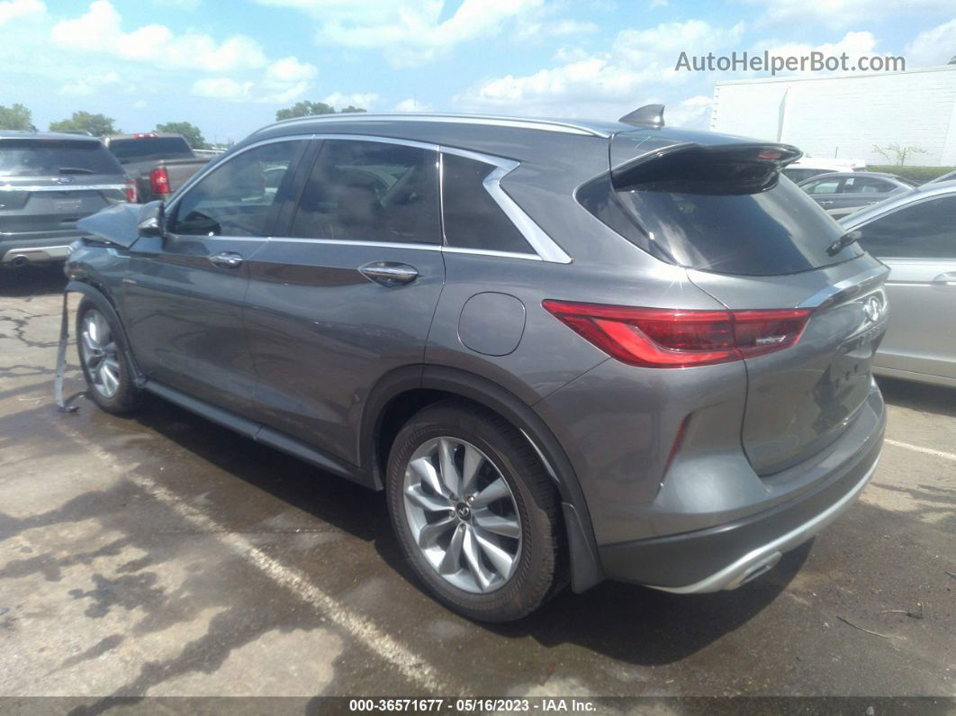 2021 Infiniti Qx50 Luxe Gray vin: 3PCAJ5BAXMF116267