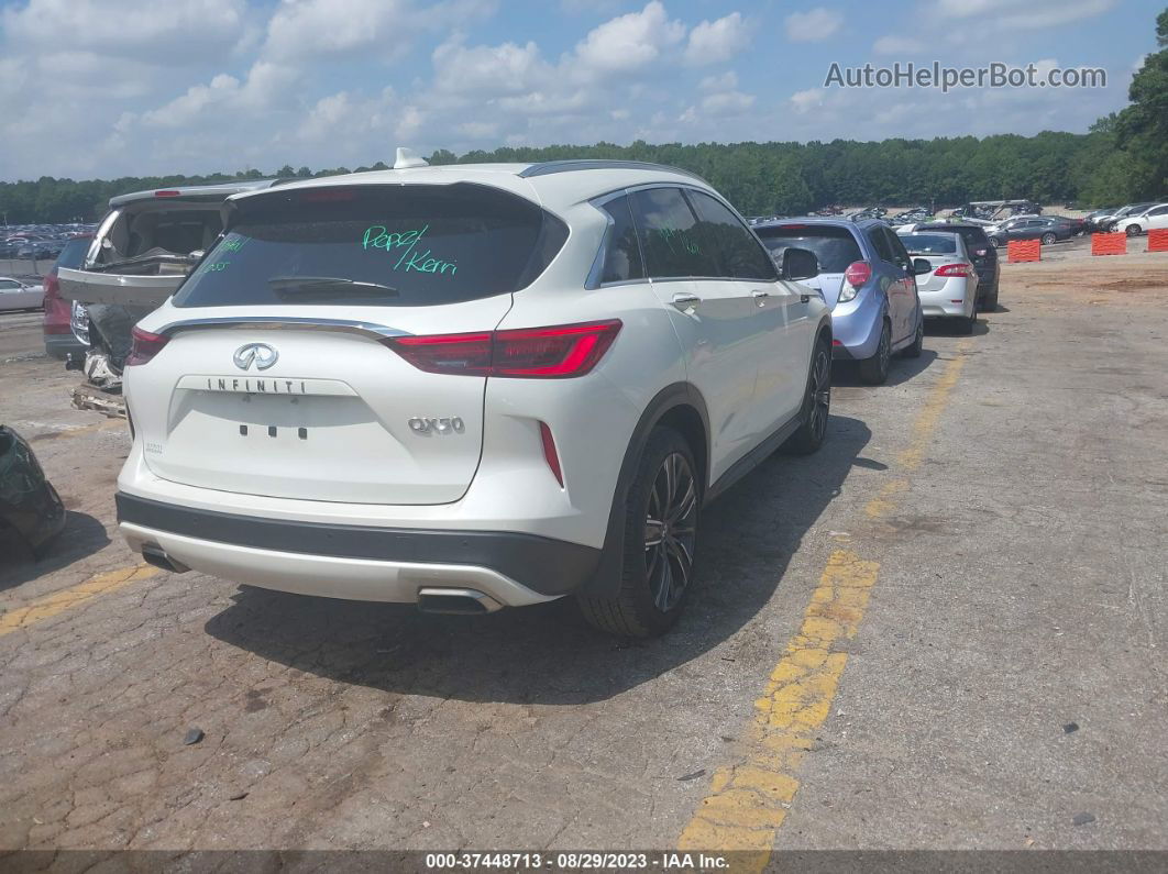 2021 Infiniti Qx50 Luxe White vin: 3PCAJ5BAXMF126622