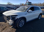 2021 Infiniti Qx50 Luxe White vin: 3PCAJ5BB0MF116092