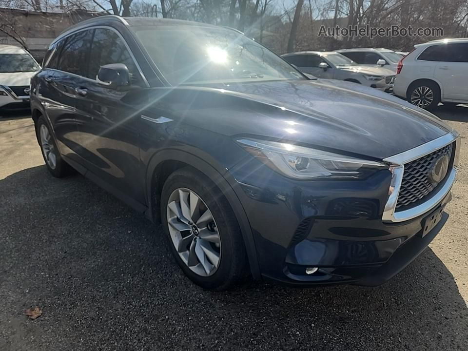 2021 Infiniti Qx50 Luxe Blue vin: 3PCAJ5BB1MF100936