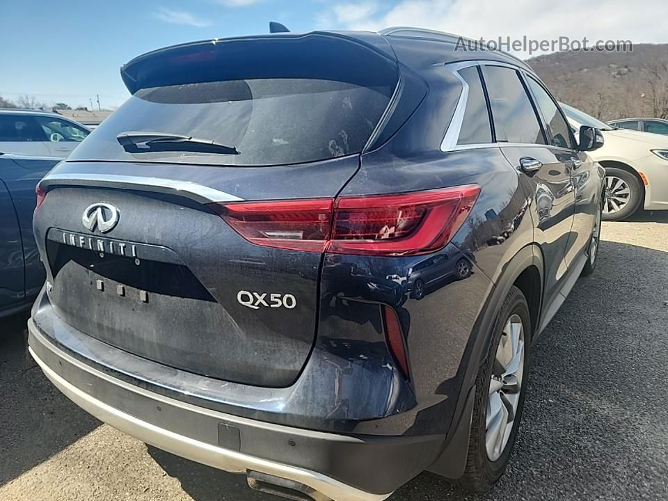 2021 Infiniti Qx50 Luxe Blue vin: 3PCAJ5BB1MF100936