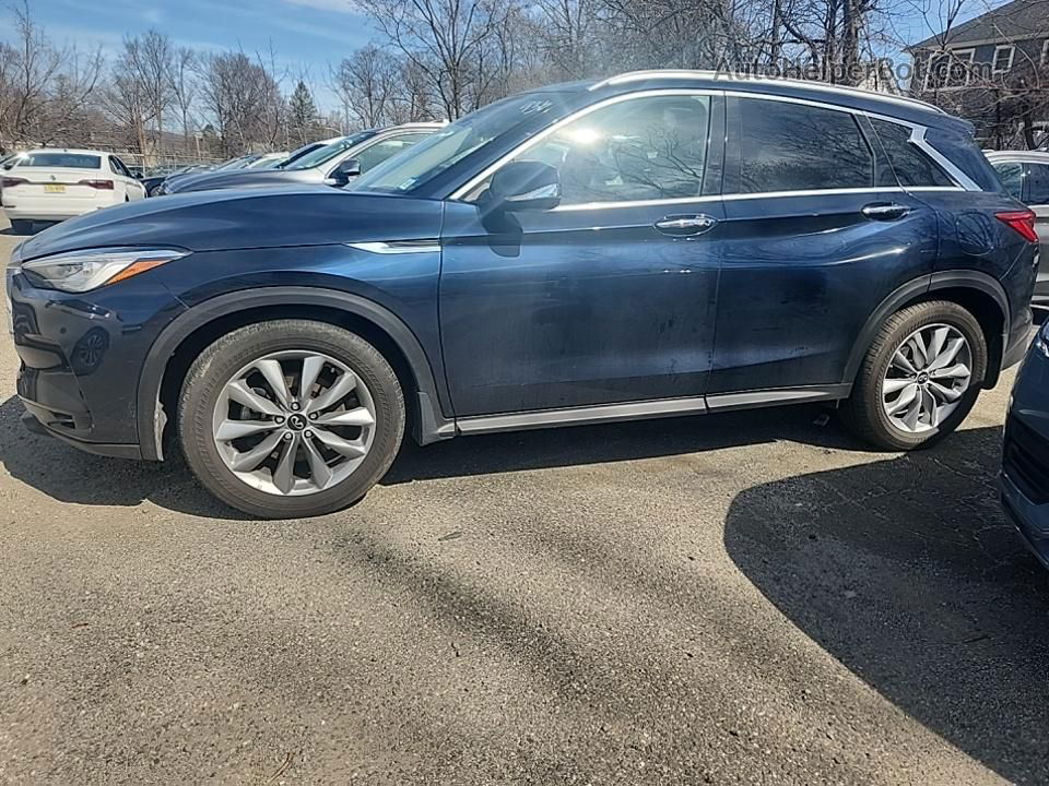 2021 Infiniti Qx50 Luxe Синий vin: 3PCAJ5BB1MF100936