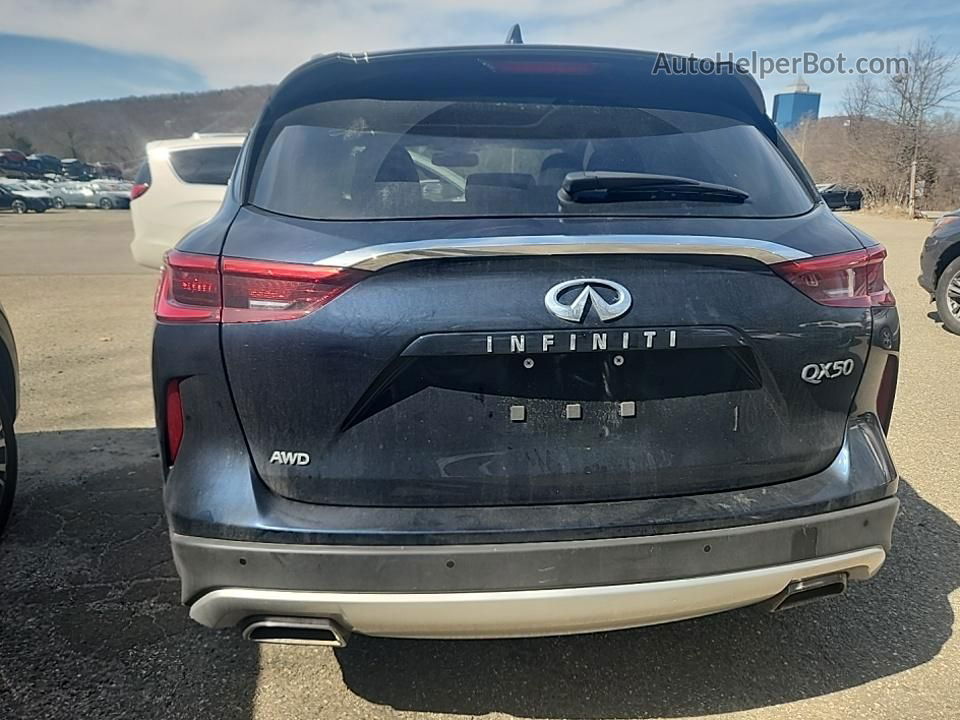 2021 Infiniti Qx50 Luxe Blue vin: 3PCAJ5BB1MF100936