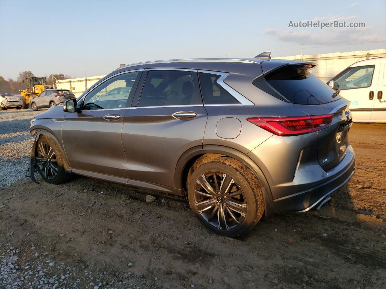 2021 Infiniti Qx50 Luxe Gray vin: 3PCAJ5BB1MF108423