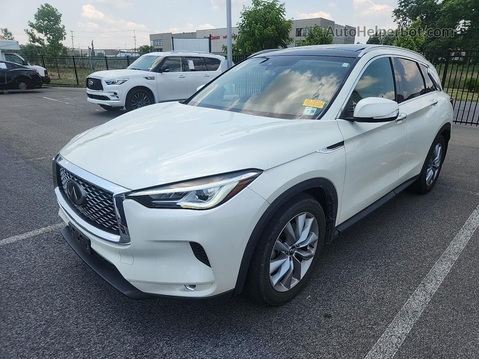 2021 Infiniti Qx50 Luxe Белый vin: 3PCAJ5BB1MF112777