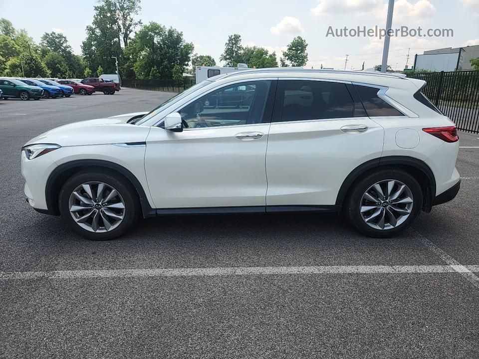 2021 Infiniti Qx50 Luxe Белый vin: 3PCAJ5BB1MF112777