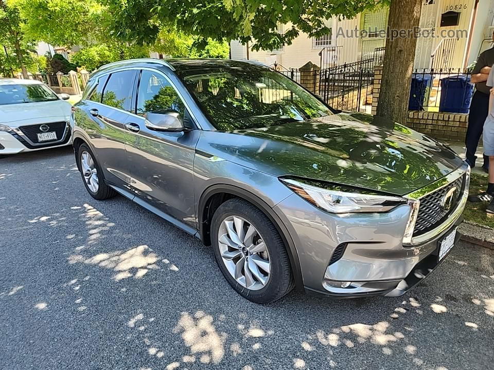 2021 Infiniti Qx50 Luxe Gray vin: 3PCAJ5BB1MF115534