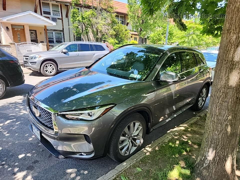 2021 Infiniti Qx50 Luxe Gray vin: 3PCAJ5BB1MF115534