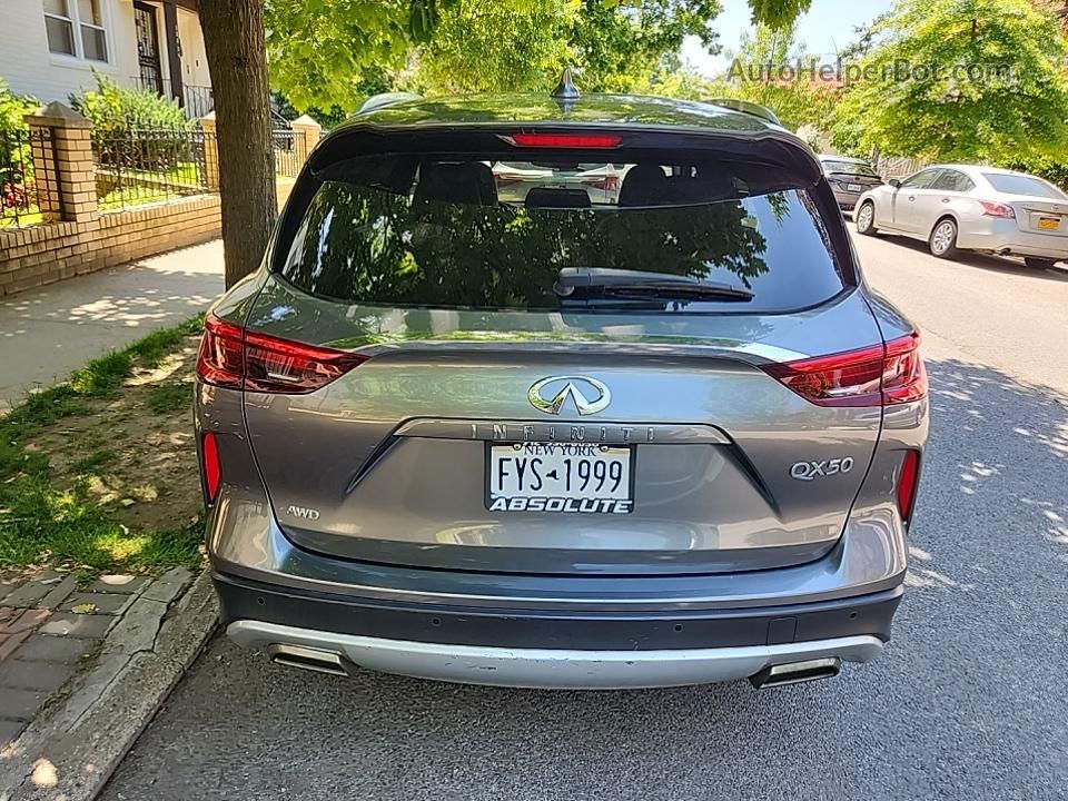 2021 Infiniti Qx50 Luxe Gray vin: 3PCAJ5BB1MF115534