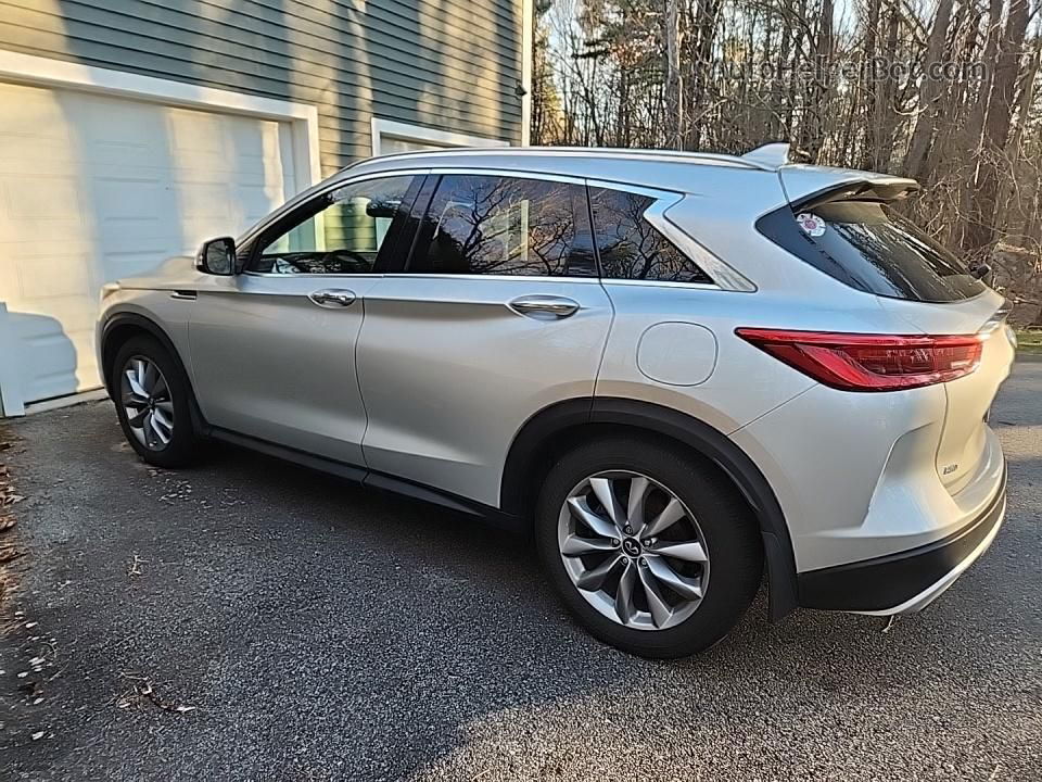 2021 Infiniti Qx50 Luxe Silver vin: 3PCAJ5BB2MF110651