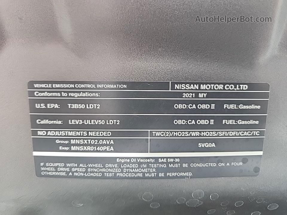 2021 Infiniti Qx50 Luxe Gray vin: 3PCAJ5BB2MF116109