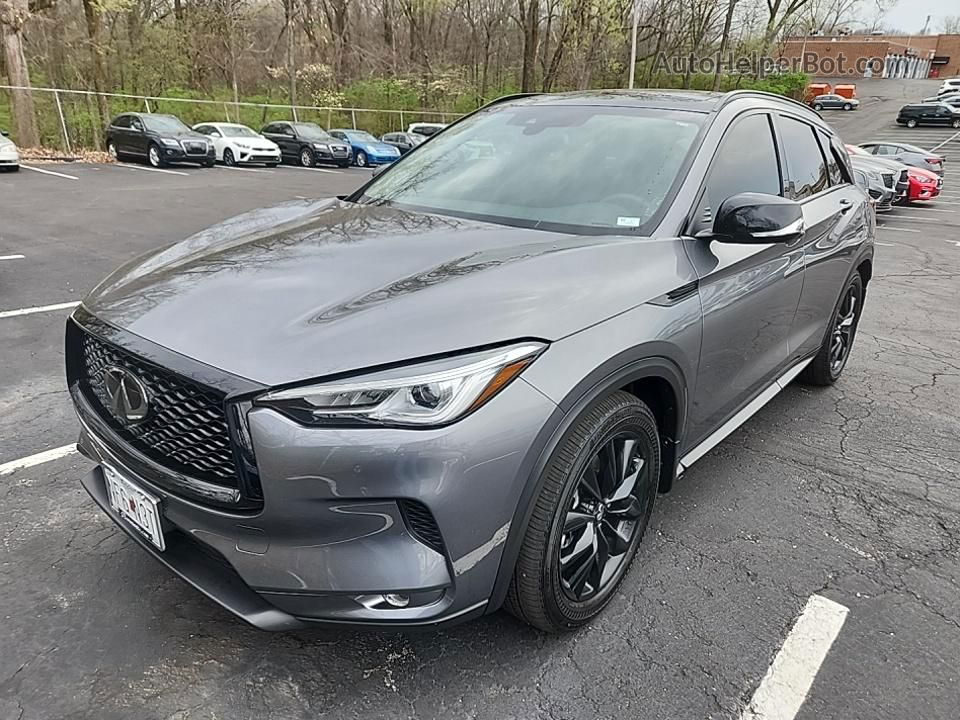 2021 Infiniti Qx50 Luxe Gray vin: 3PCAJ5BB2MF116109