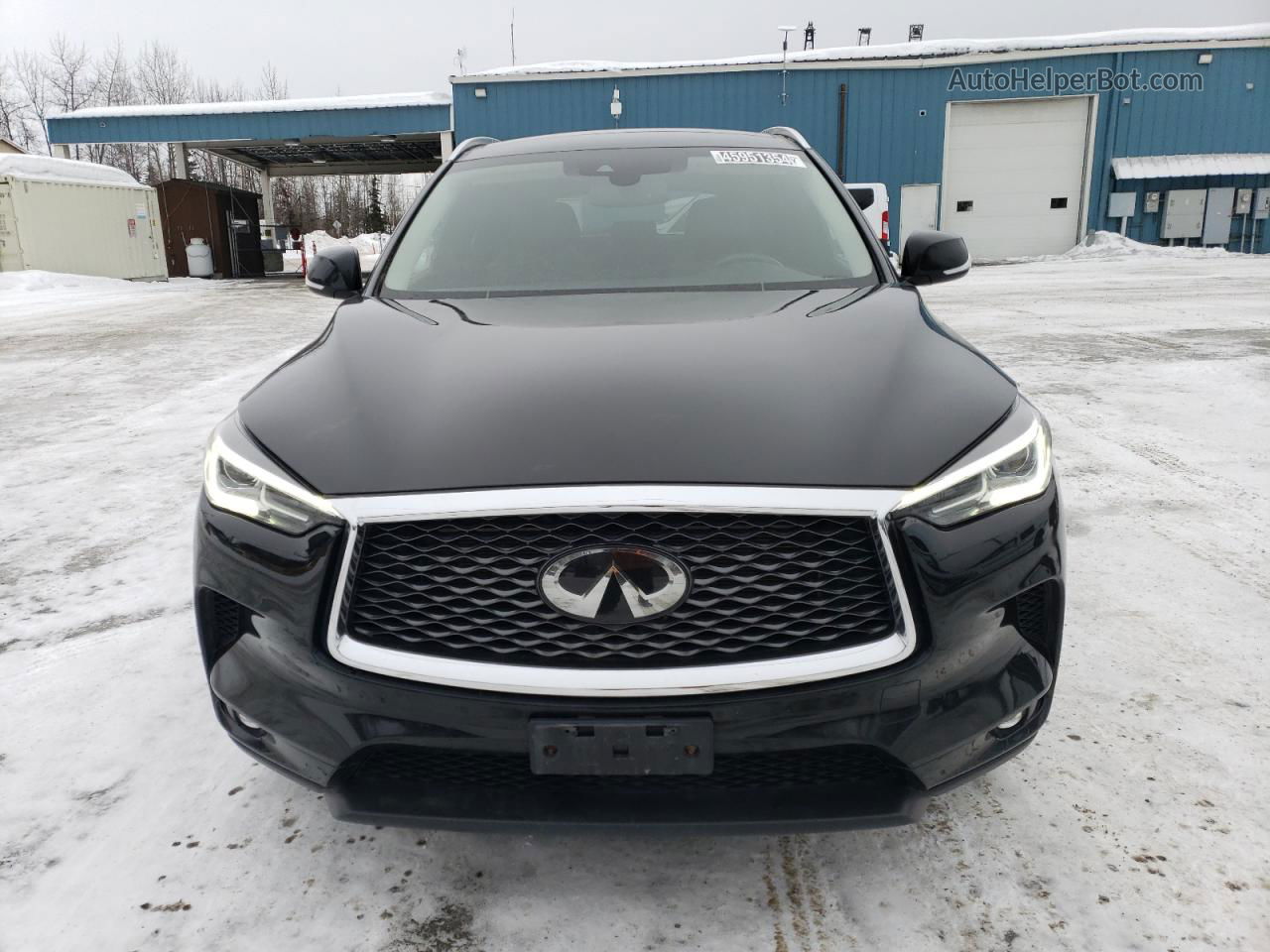 2021 Infiniti Qx50 Luxe Black vin: 3PCAJ5BB2MF123979