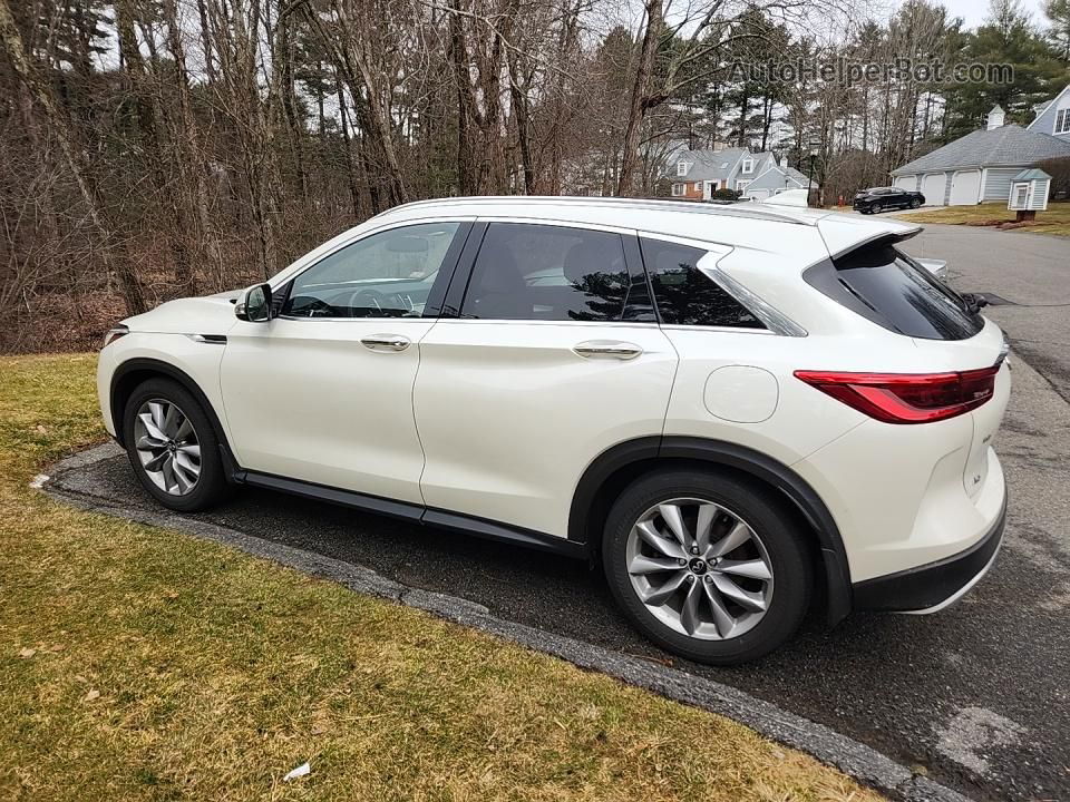 2021 Infiniti Qx50 Luxe Белый vin: 3PCAJ5BB3MF101375