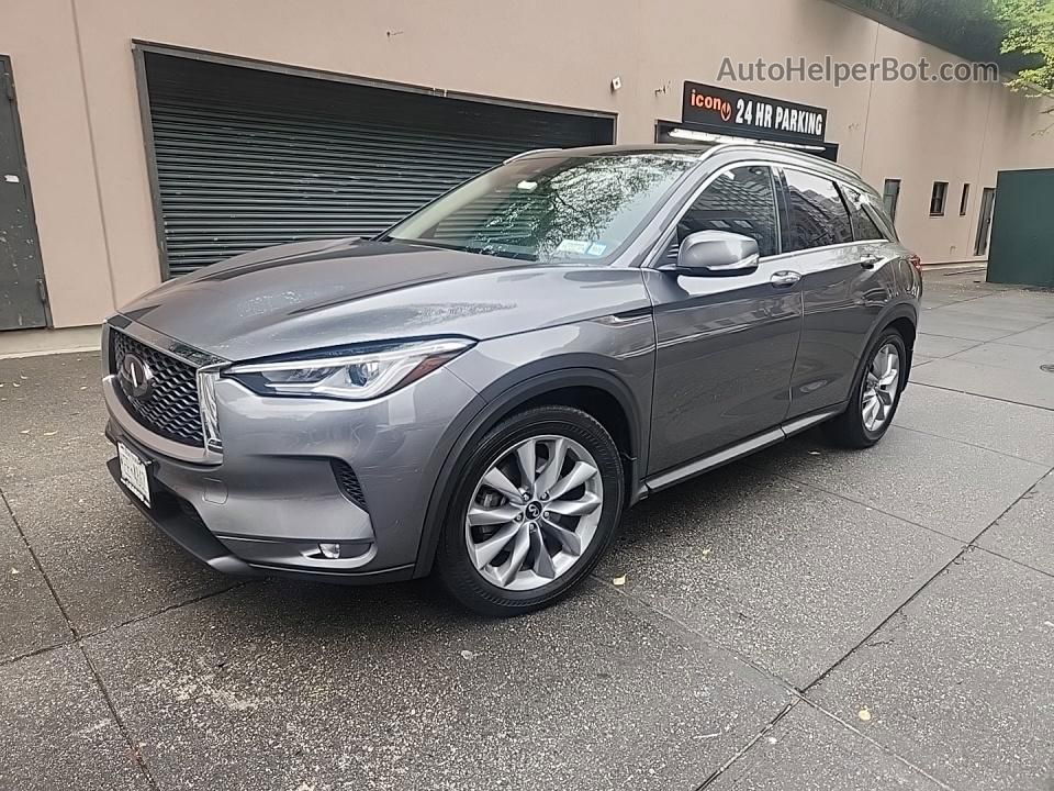 2021 Infiniti Qx50 Luxe Gray vin: 3PCAJ5BB3MF104261