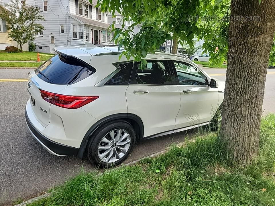 2021 Infiniti Qx50 Luxe Белый vin: 3PCAJ5BB3MF114837