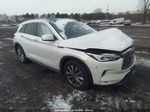 2021 Infiniti Qx50 Luxe Awd White vin: 3PCAJ5BB4MF106665