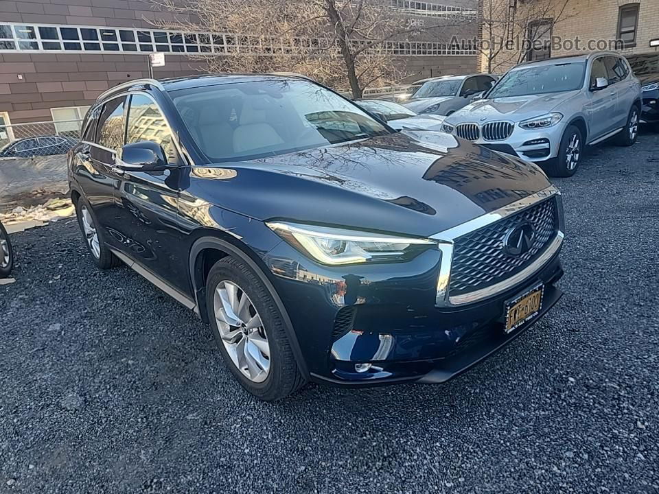 2021 Infiniti Qx50 Luxe Blue vin: 3PCAJ5BB4MF107038