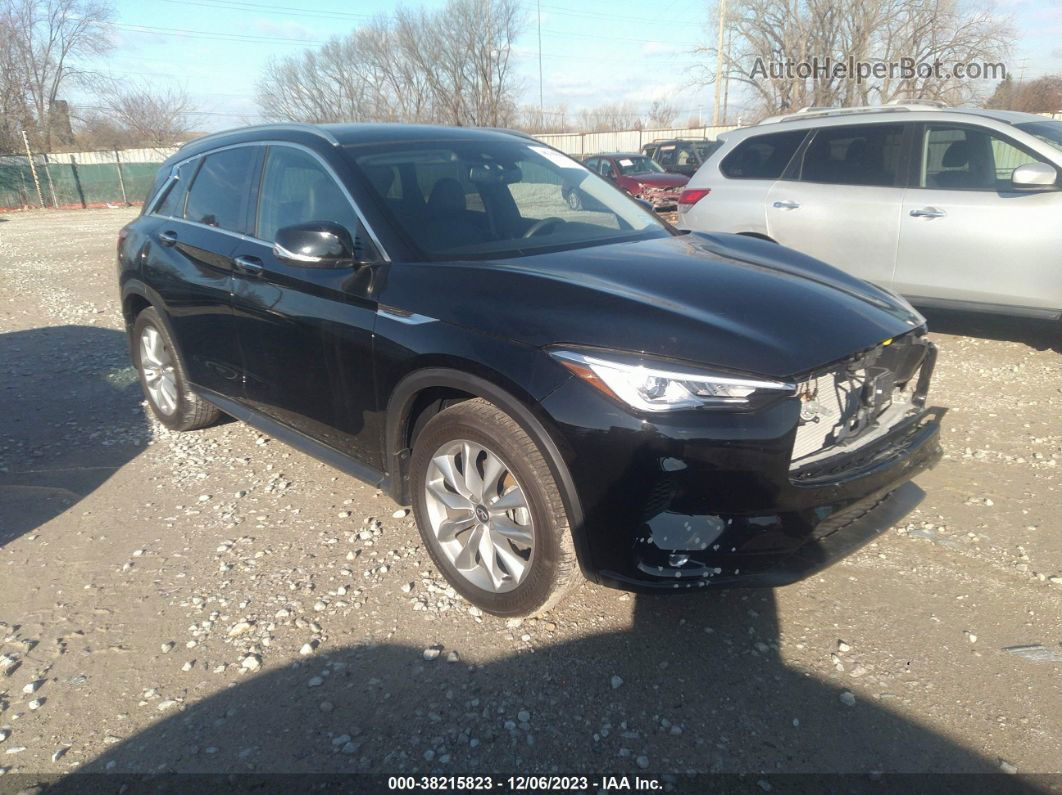 2021 Infiniti Qx50 Luxe Черный vin: 3PCAJ5BB4MF107881