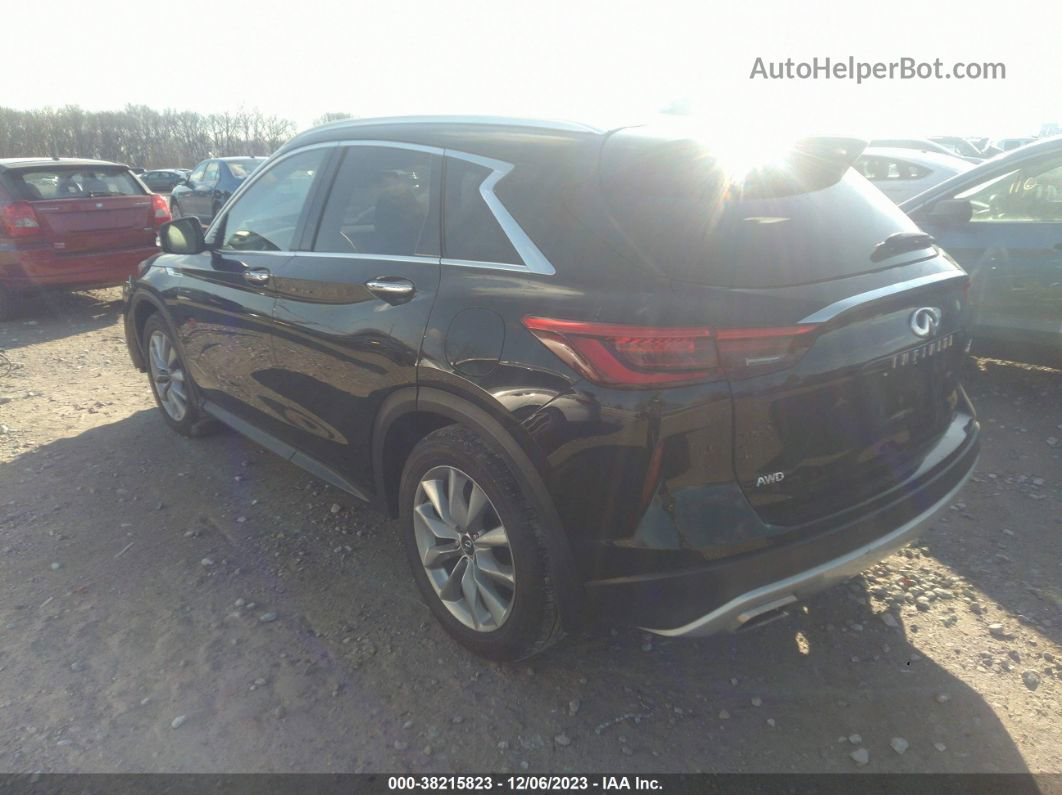 2021 Infiniti Qx50 Luxe Black vin: 3PCAJ5BB4MF107881