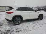 2021 Infiniti Qx50 Luxe White vin: 3PCAJ5BB4MF112501