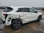 2021 Infiniti Qx50 Luxe White vin: 3PCAJ5BB4MF117259